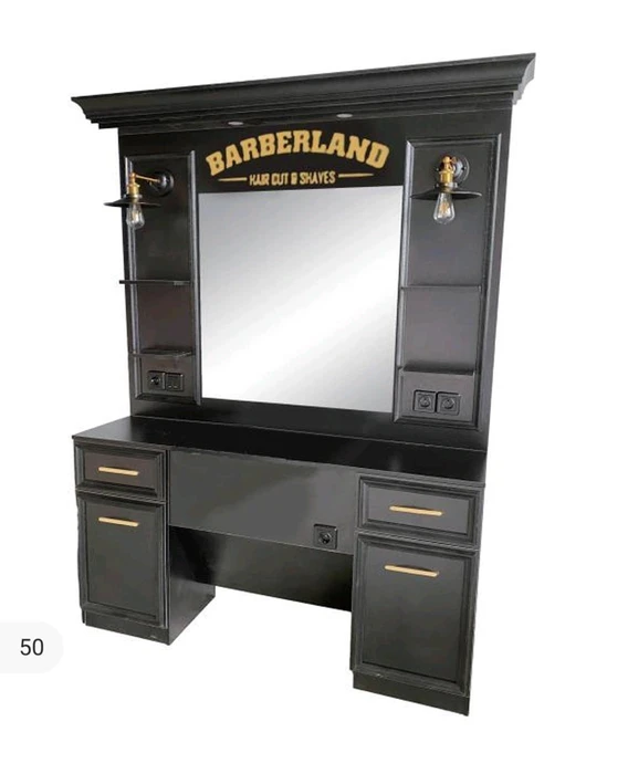 עמדת ברבר למספרה – דגם Barberland