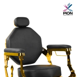 כיסא למספרה יהלום זהב