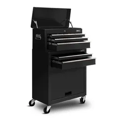 עגלה למספרות בצבע שחור